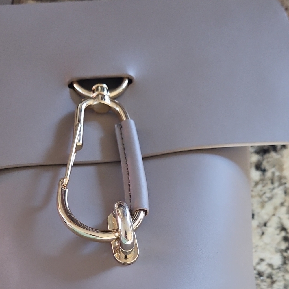 ZAC Zac Posen Taupe Crossbody Bag - Picture 7 of 15